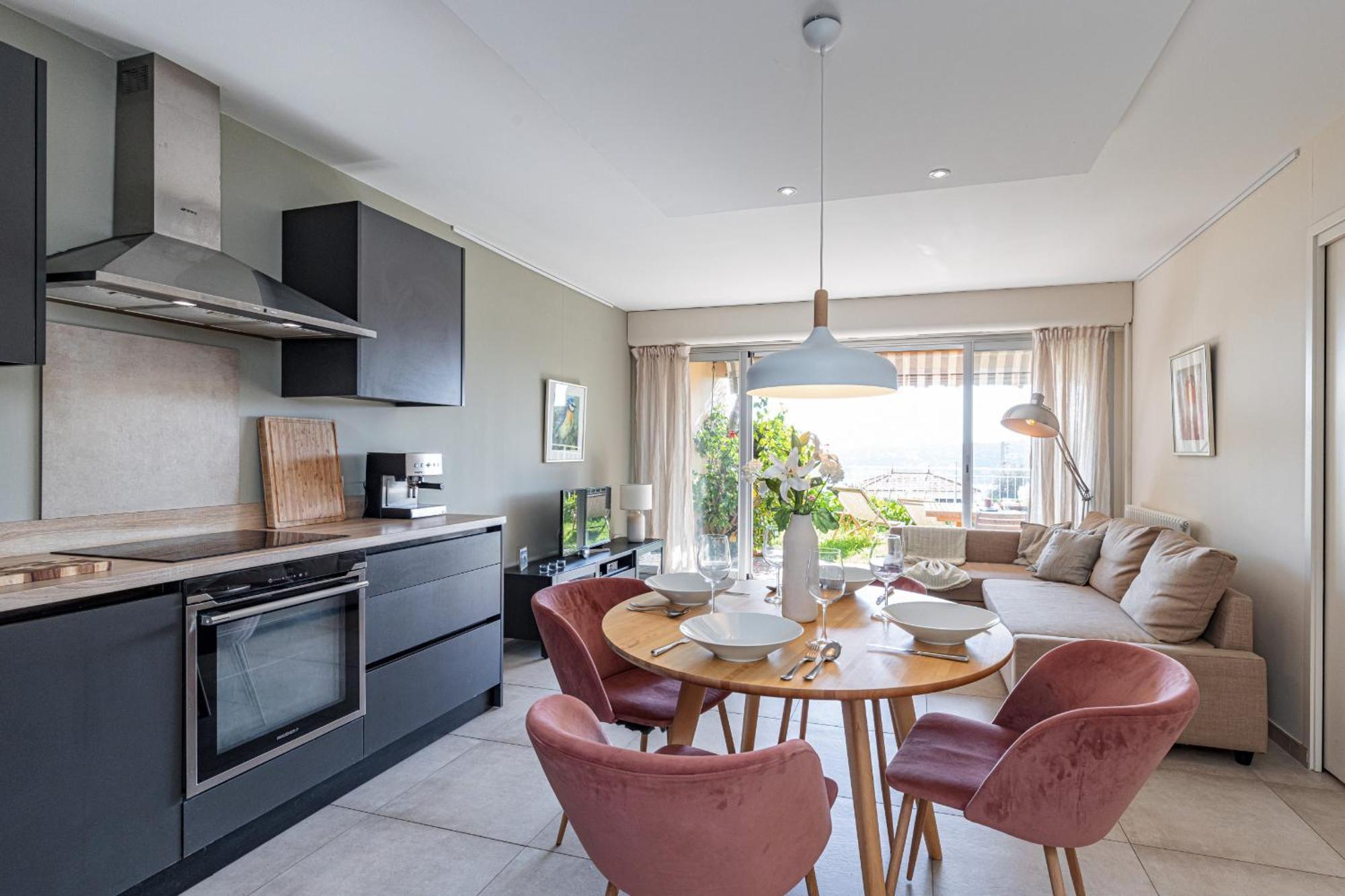 2 BDR Villefranche-sur-Mer Sea View Parking&Swimming Pool Exterior foto