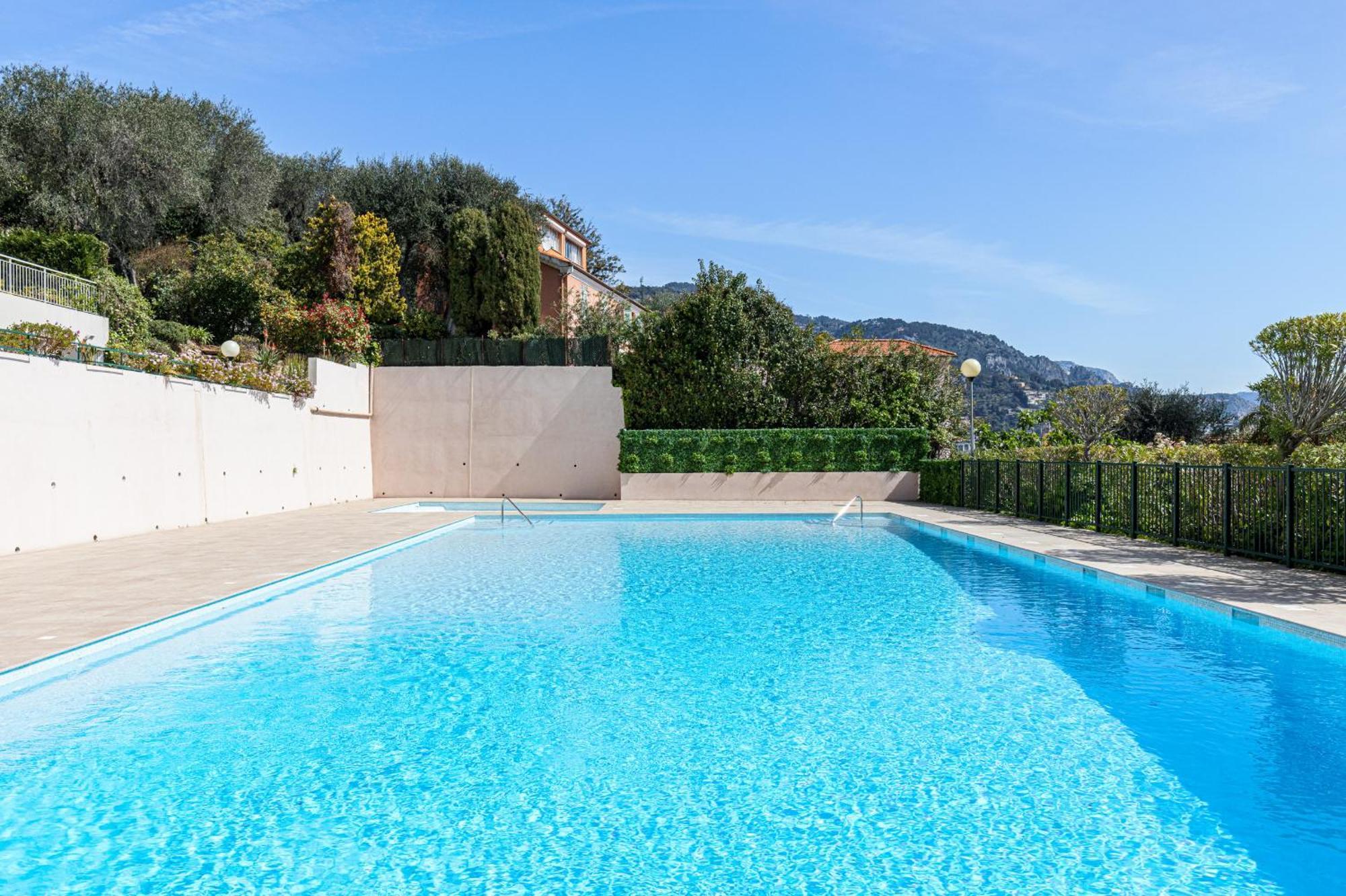 2 BDR Villefranche-sur-Mer Sea View Parking&Swimming Pool Exterior foto
