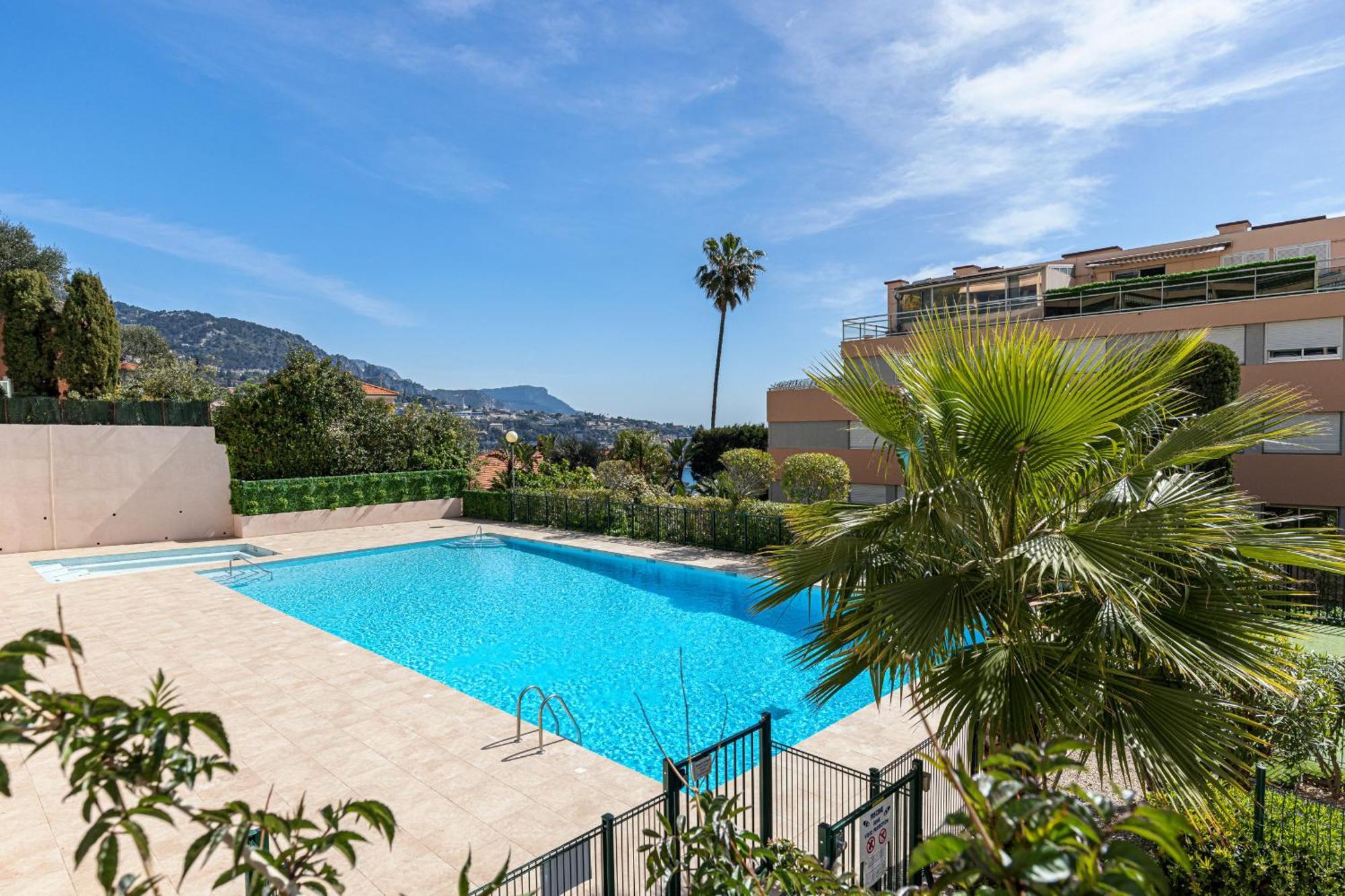 2 BDR Villefranche-sur-Mer Sea View Parking&Swimming Pool Exterior foto