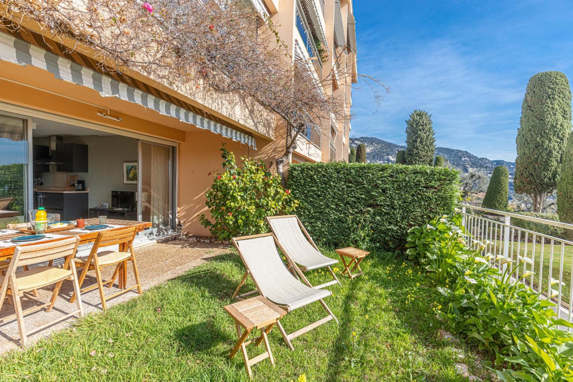 2 BDR Villefranche-sur-Mer Sea View Parking&Swimming Pool Exterior foto