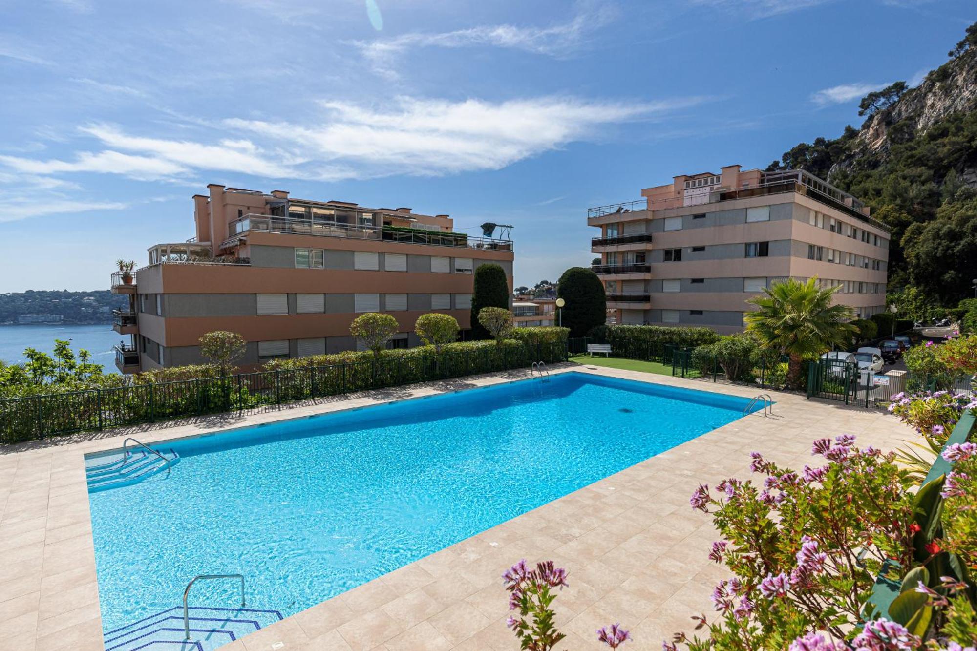 2 BDR Villefranche-sur-Mer Sea View Parking&Swimming Pool Exterior foto