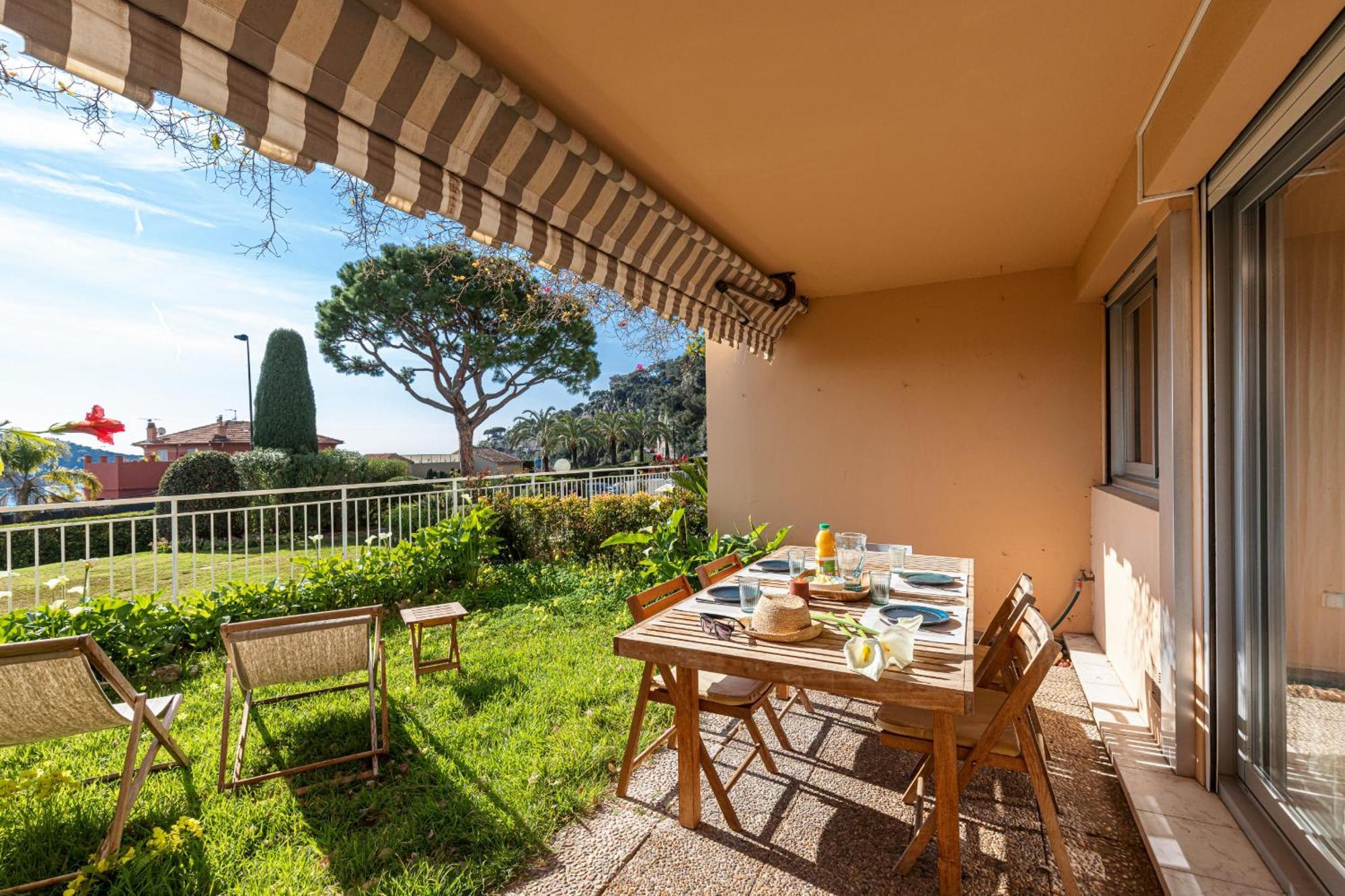 2 BDR Villefranche-sur-Mer Sea View Parking&Swimming Pool Exterior foto