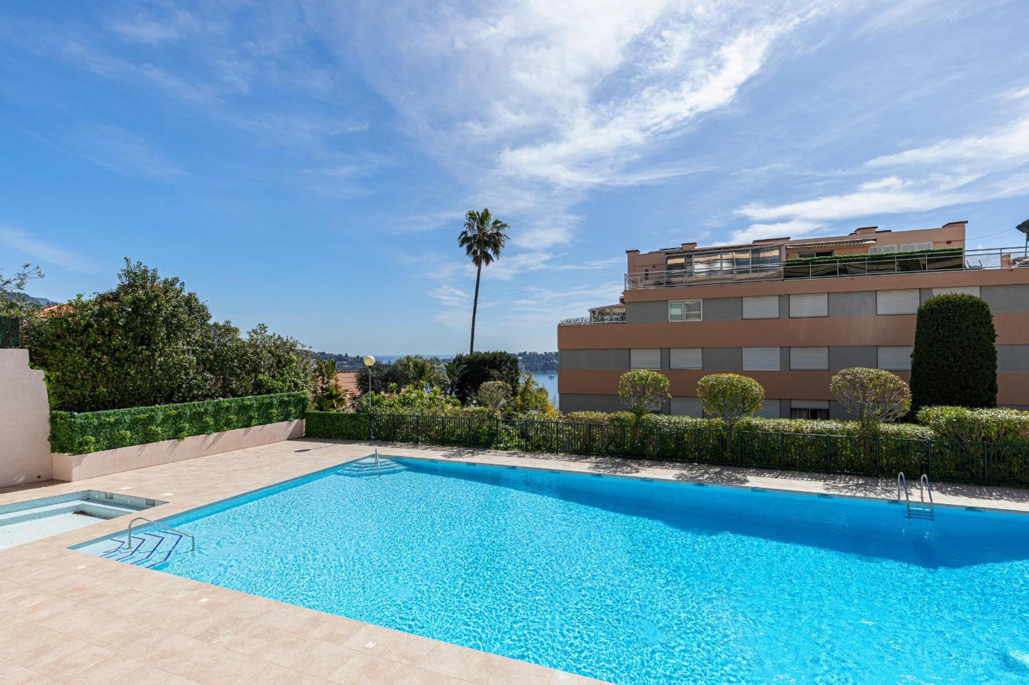 2 BDR Villefranche-sur-Mer Sea View Parking&Swimming Pool Exterior foto