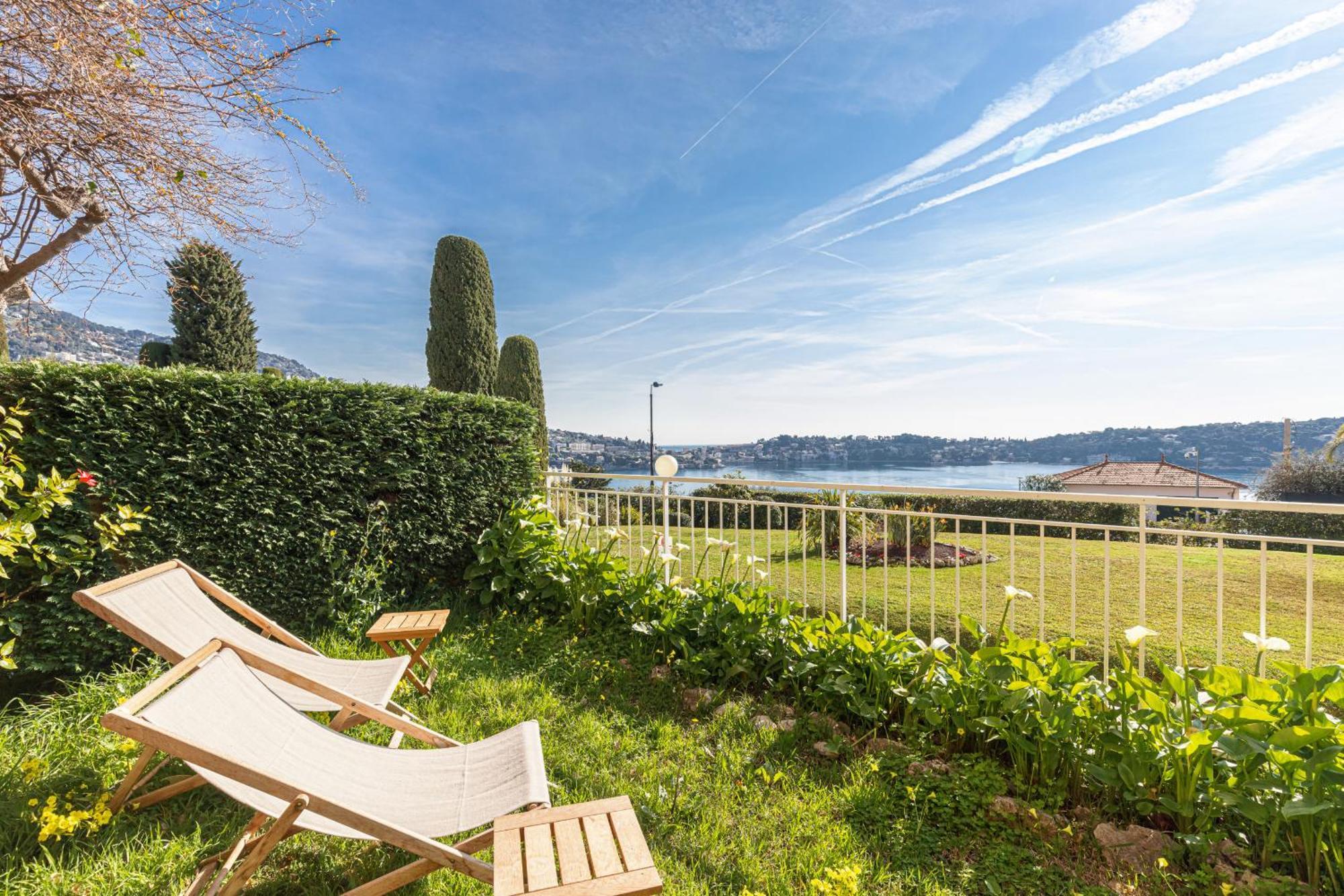 2 BDR Villefranche-sur-Mer Sea View Parking&Swimming Pool Exterior foto